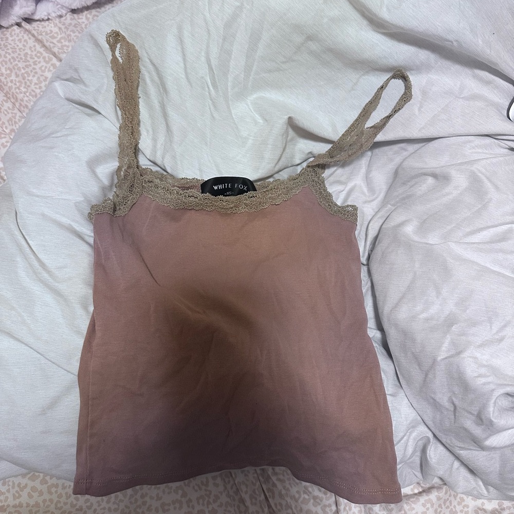 Women's Brown Tank Top